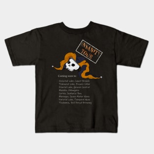 Insane in the Brain (Orange-Grey) T-Shirt Kids T-Shirt